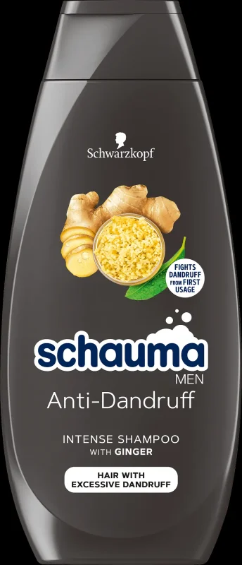 Шампоан SCHAUMA Intense Anti-Dandruff Men with Ginger 400 мл