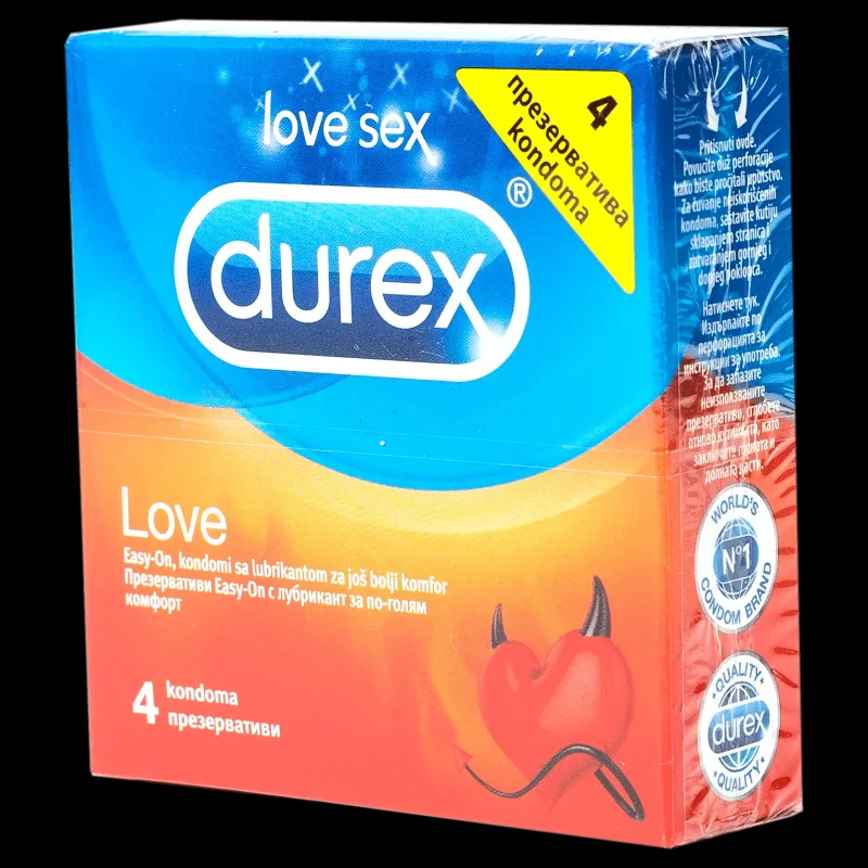 Презервативи DUREX Love 4 бр. - Durex