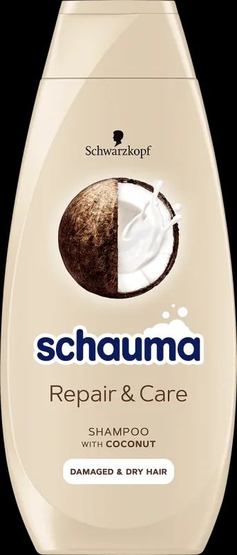 Шампоан SCHAUMA Repair & Care with Coconut 400 мл - SCHAUMA