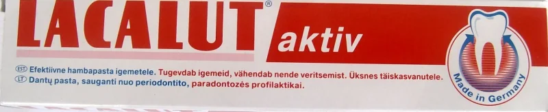 Паста за зъби LACALUT Aktiv 75 мл