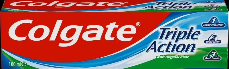 Паста за зъби COLGATE triple action 100 мл - COLGATE