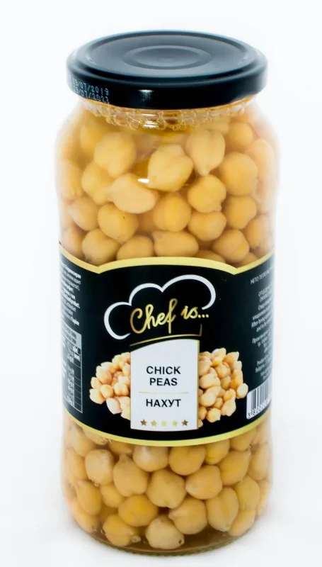 Нахут варен CHEF IS 540 г - CHEF IS