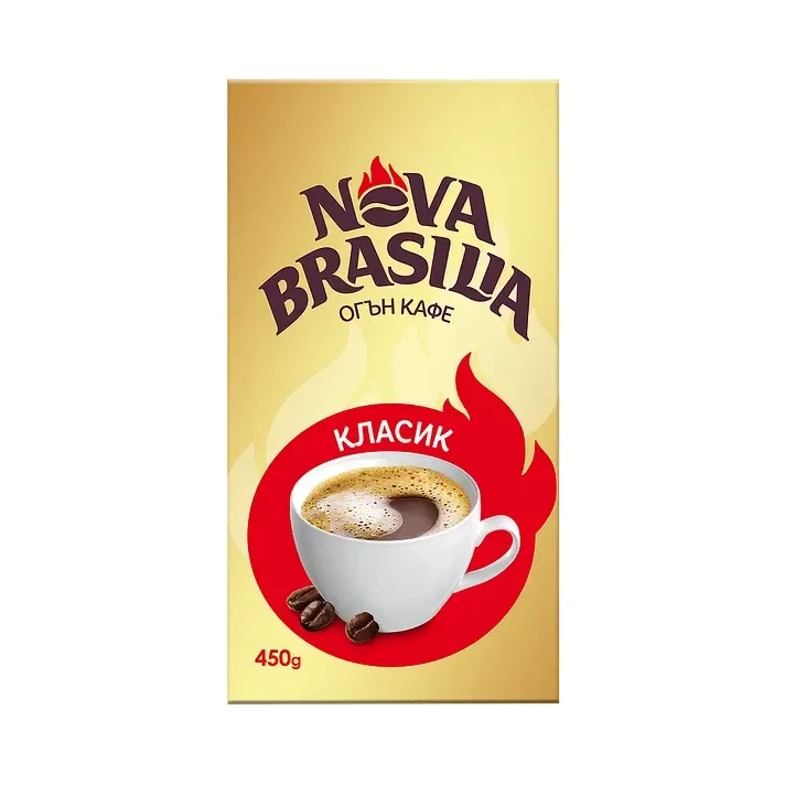Кафе NOVA BRASILIA класик 2х450гр