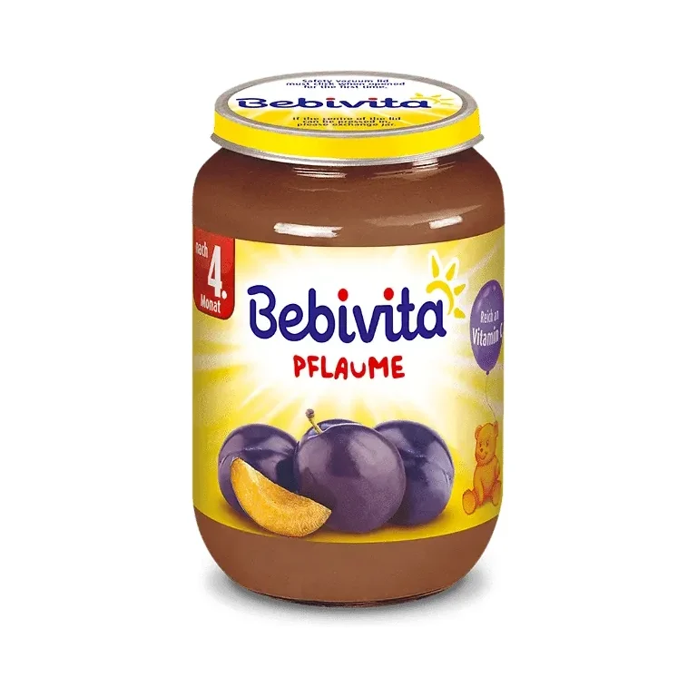 Пюре BEBIVITA сливи 190 гр. - BEBIVITA