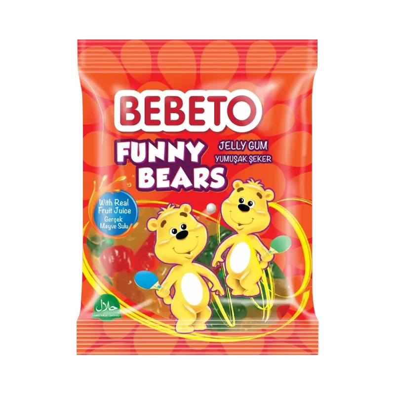 Желирани бонбони BEBETO мечета 80 гр. - BEBETO