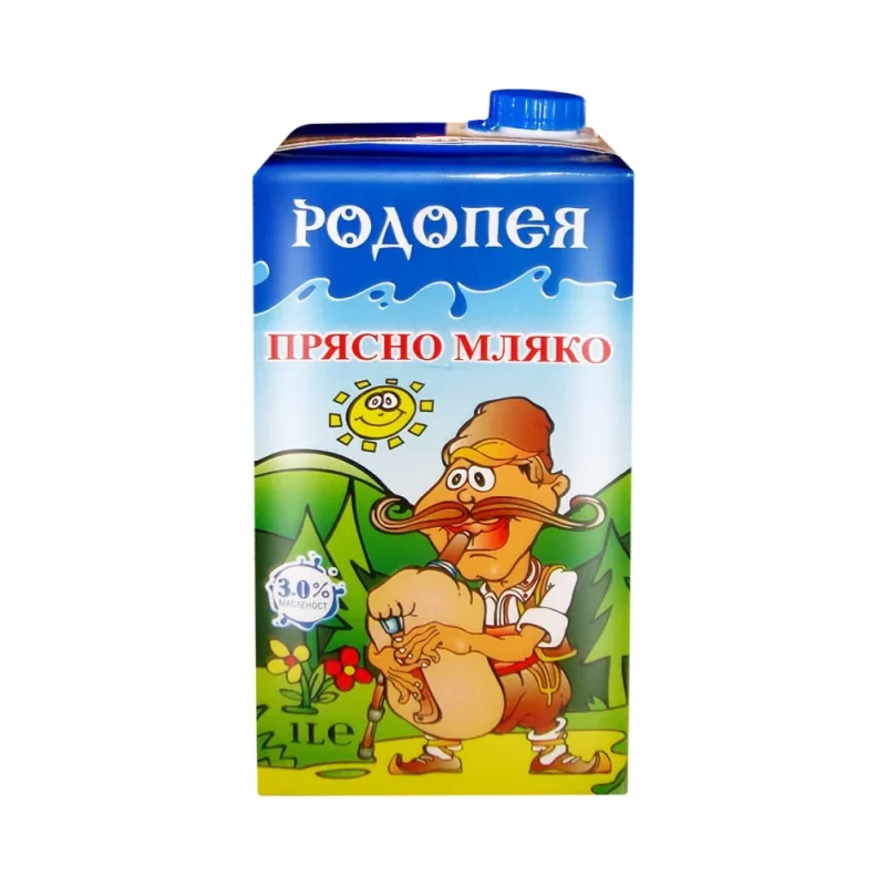 Прясно мляко РОДОПЕЯ 3% 1 л. - РОДОПЕЯ