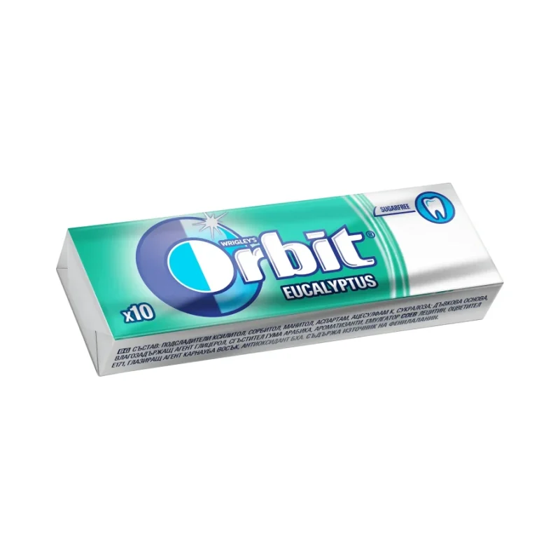 Дъвки ORBIT Евкалипт 10 бр.