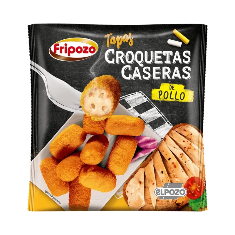 Замр.панирани пилешки крoкети 400гр - Fripozo