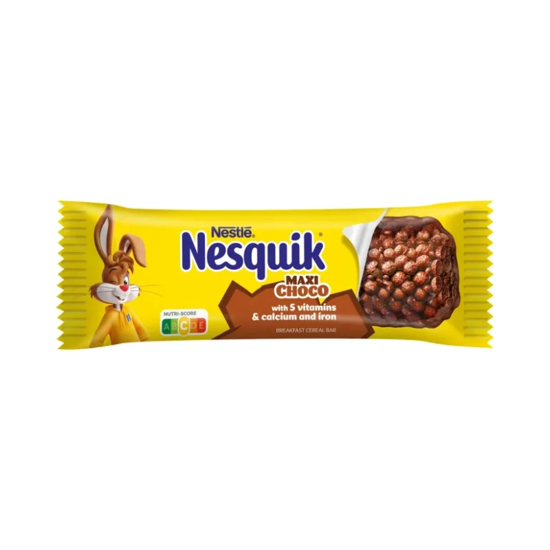 Зърнен десерт NESTLÉ® Nesquik® Maxi Choco 25g