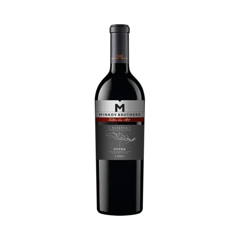 Вино червено MINKOV BROTHERS Cuvee Reserva 750 мл. - MINKOV BROTHERS