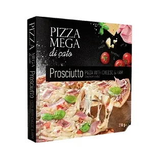 Замразена пица MEGA DI CATO Prosciutto с моцарела и шунка 310 гр. - MEGA DI CATO