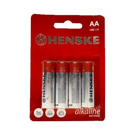Батерии HENSKE AA 4бр LR6 1.5V - HENSKE