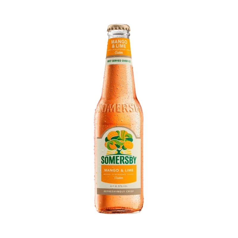 Сайдер SOMERSBY манго, лайм 330мл - Somersby