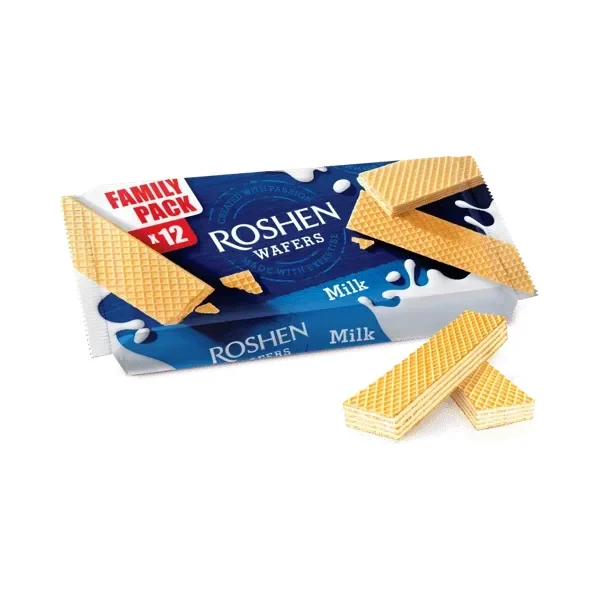 Вафли ROSHEN мляко 216 г - ROSHEN