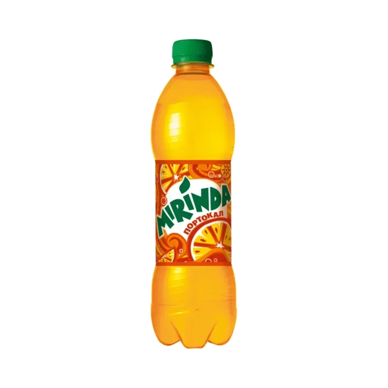 Газирана напитка MIRINDA портокал 500мл - Mirinda