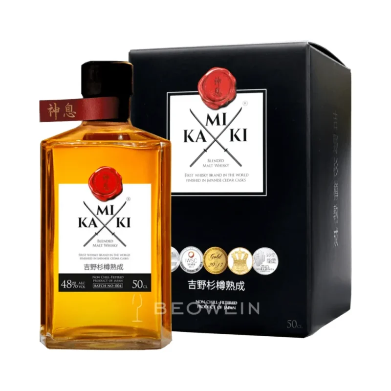 Уиски KAMIKI 48% 500мл - KAMIKI