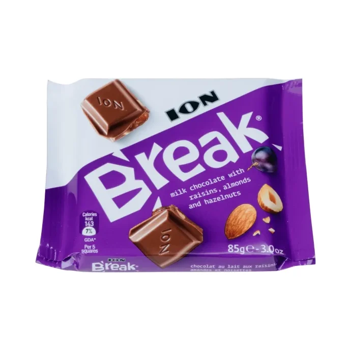 Шоколад BRAKE ядки и стафиди 85 г - BRAKE