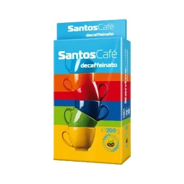 Кафе SANTOS безкофеин мляно 200 г