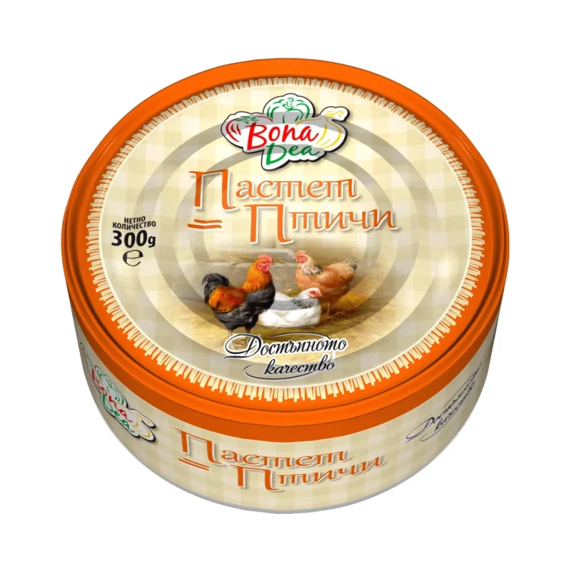 Пастет BONA DEA птичи 300 г