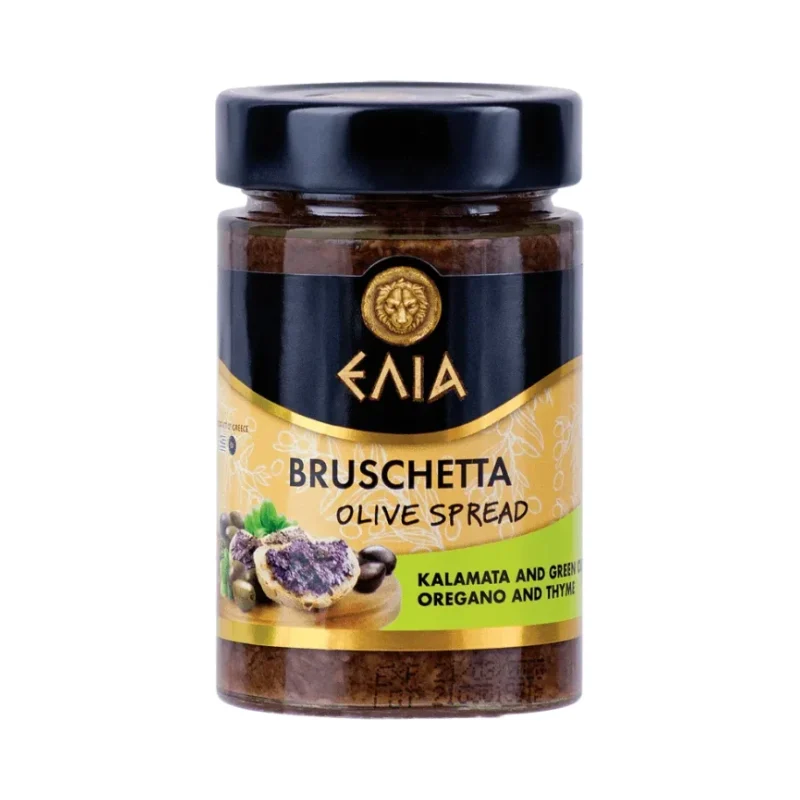Брускета ЕЛИА с маслини и риган 190 г - ELIA
