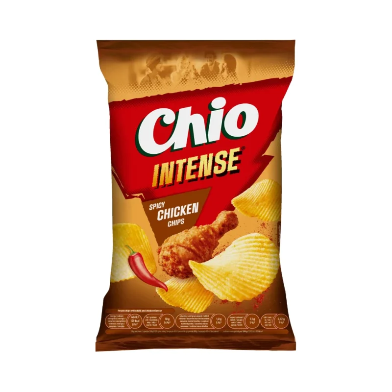 Чипс CHIO INTENSE пикантно пиле 135 г - Chio