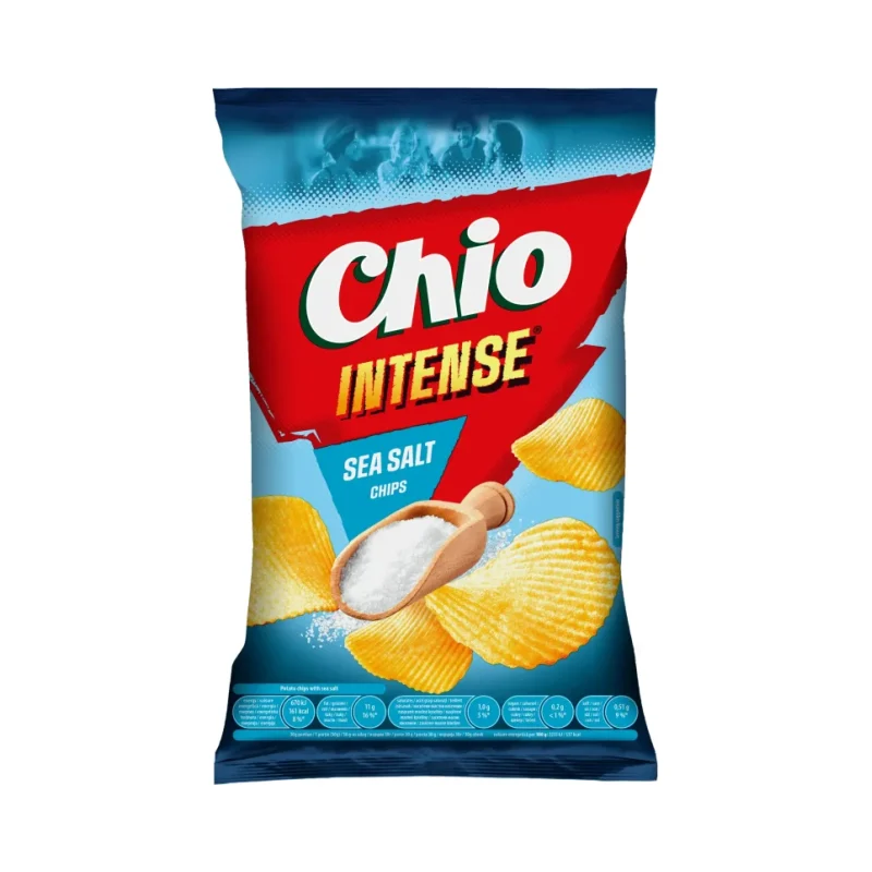 Чипс CHIO INTENSE морска сол 135 г - Chio