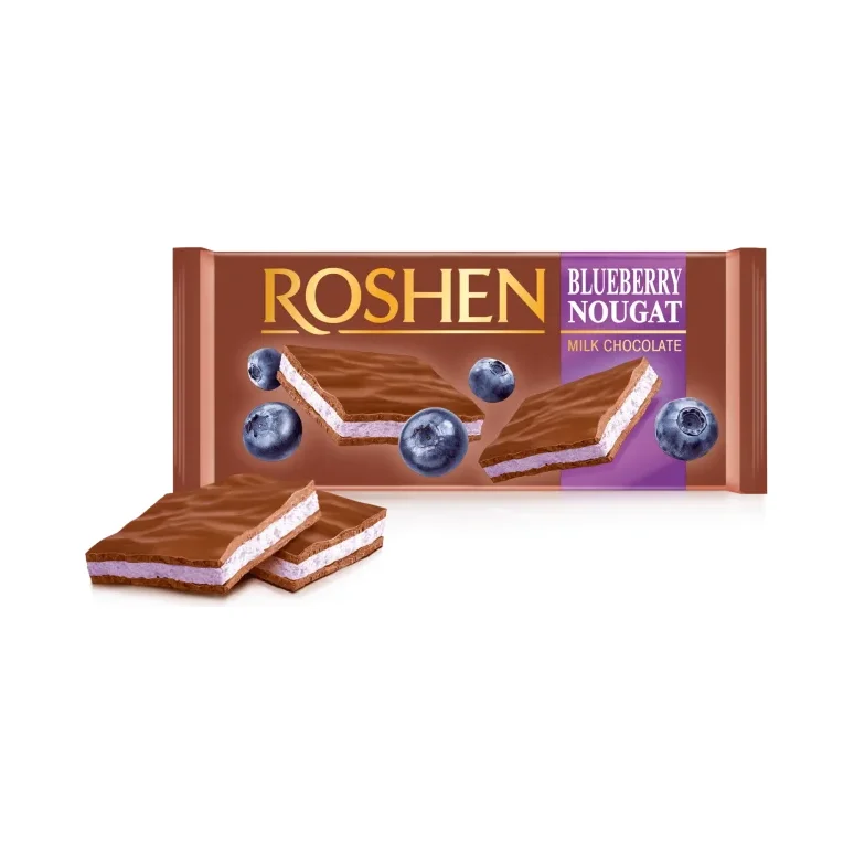 Шоколад ROSHEN с боровинкова нуга 90 г