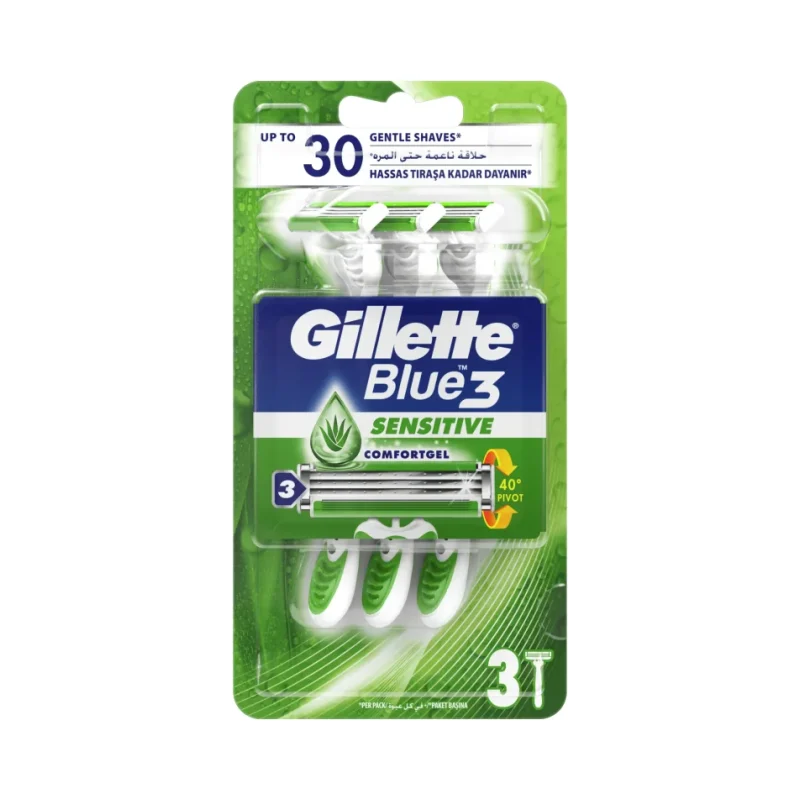 Самобръсначка GILLETTE Blue3 Sens 3 бр. - GILLETTE