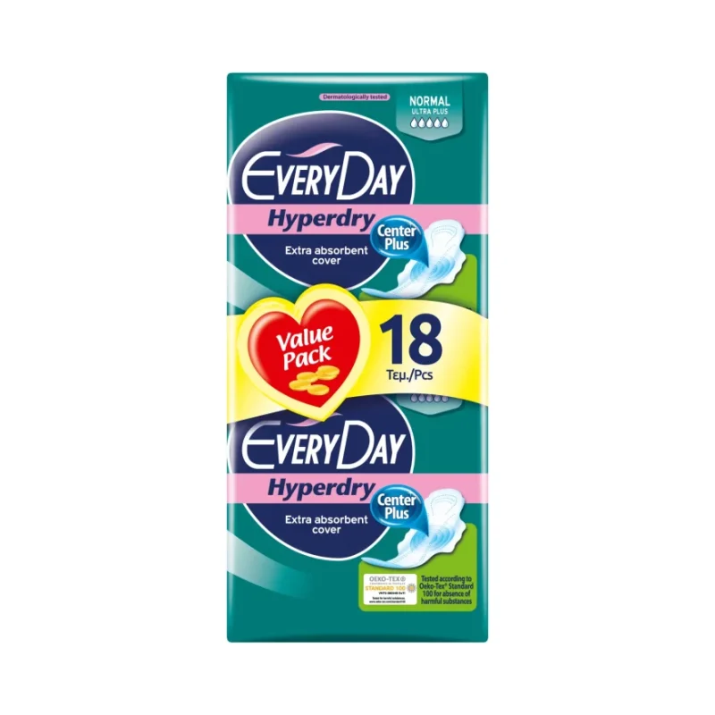 Дамски превръзки EVERY DAY Hyperdry Normal 18 бр. - Every Day