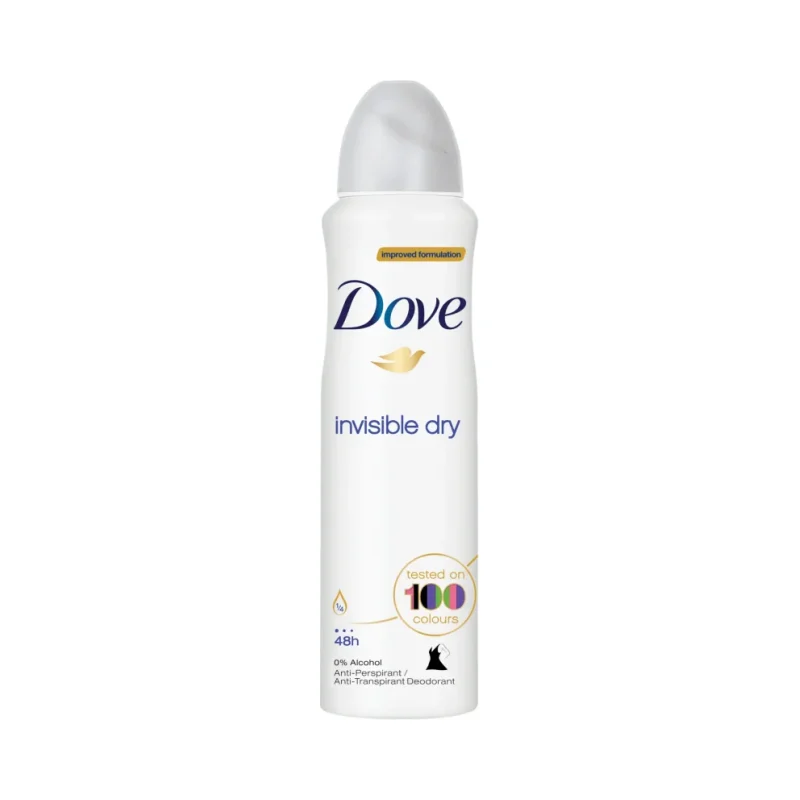 Дезодорант дамски DOVE Invisible Dry 150 мл - DOVE