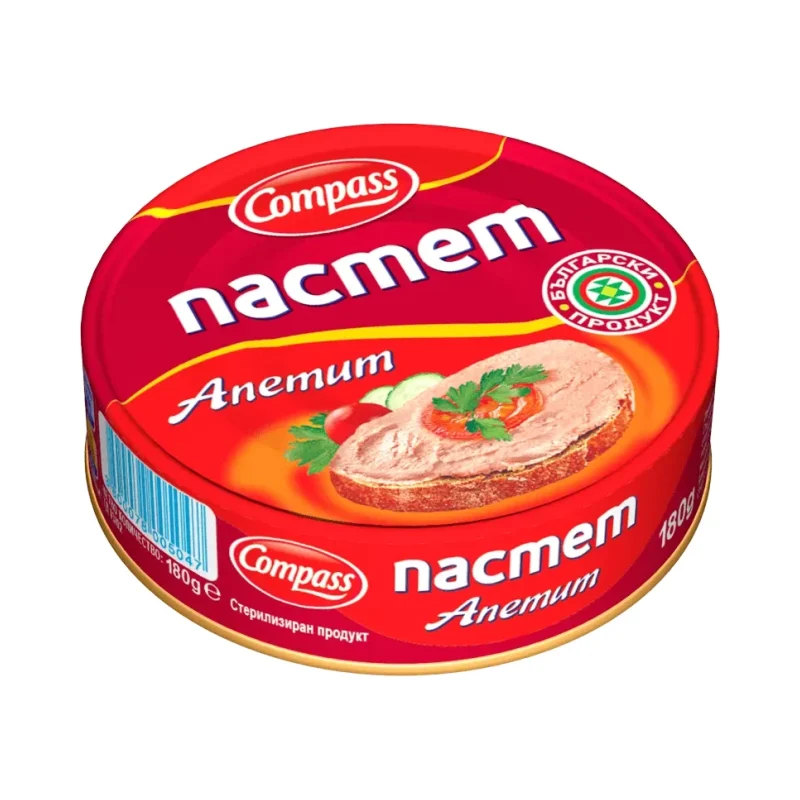 Пастет COMPASS апетит 180 г