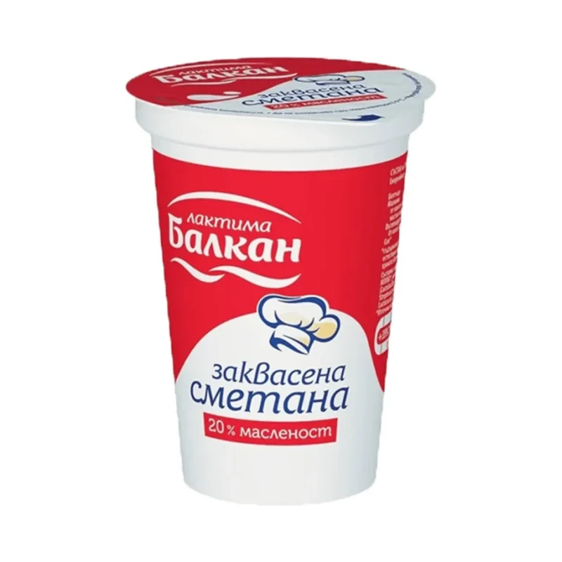 Заквасена сметана БАЛКАН 400 г - Balkan