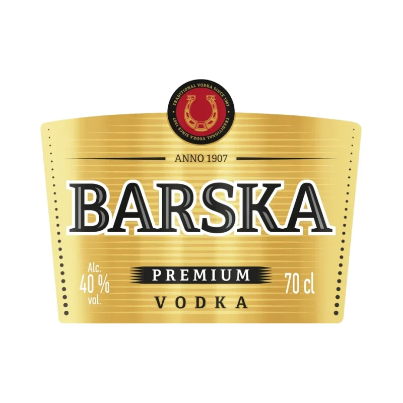Водка BARSKA PRIMIUM 40% 700 мл - BARSKA