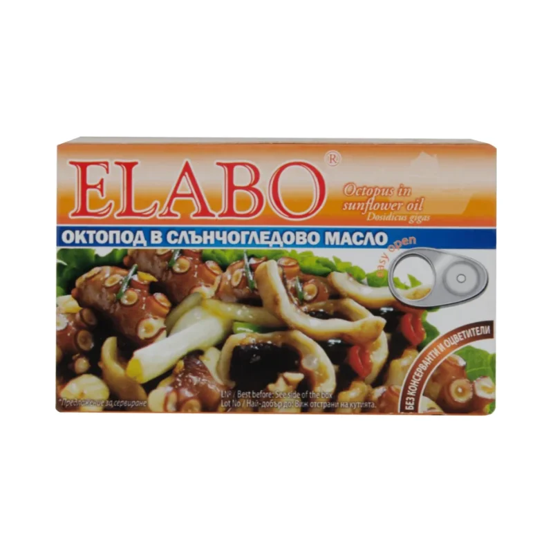 Октопод ELABO в растително масло 111 г - ELABO
