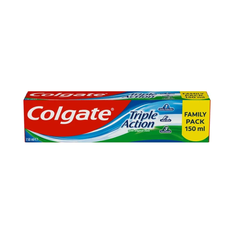 Паста за зъби COLGATE ТripleАction 150 мл - COLGATE
