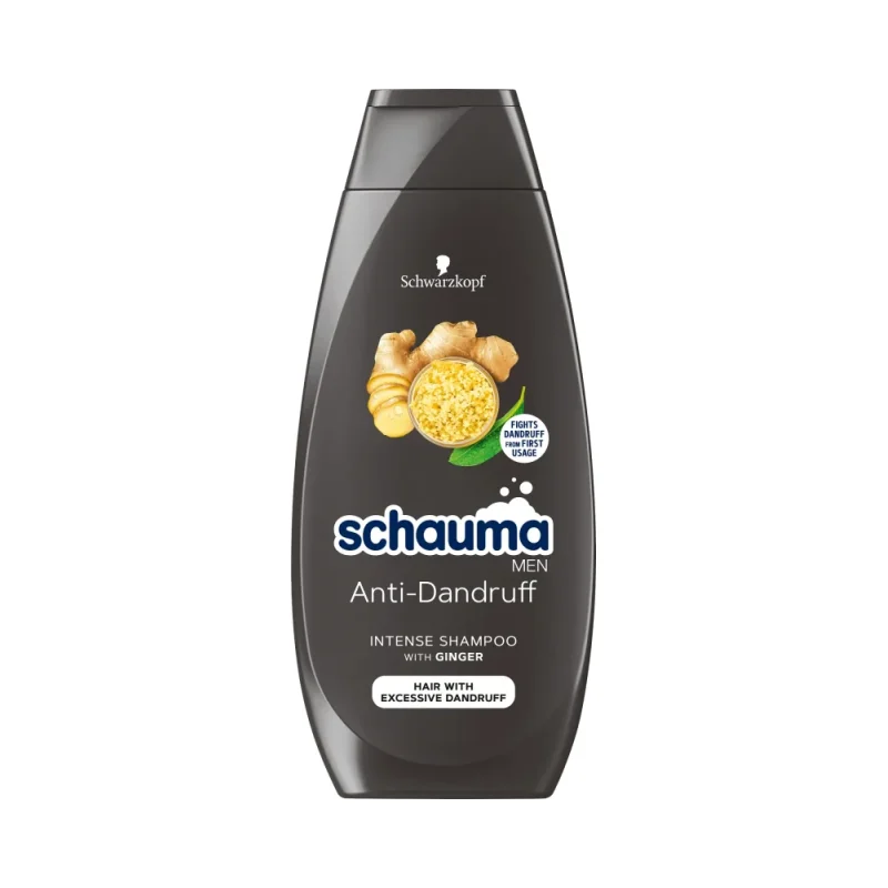 Шампоан SCHAUMA Intense Anti-Dandruff Men with Ginger 400 мл - SCHAUMA