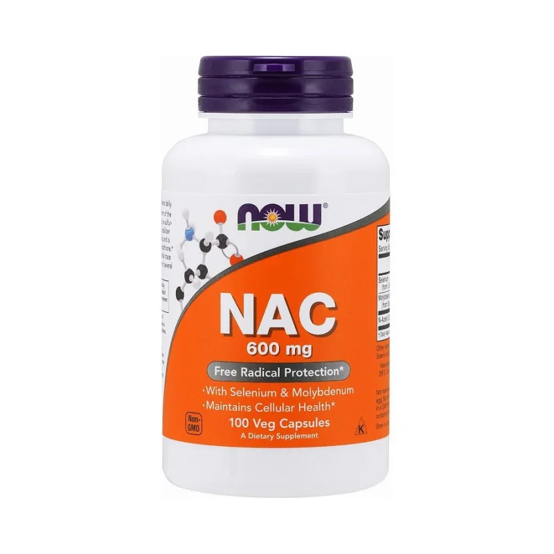 NAC 600 mg - NOW