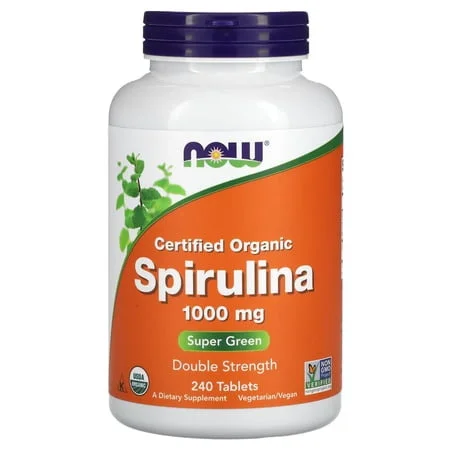 Сертифицирана органична спирулина 1000 мг / Certified Organic Spirulina 1000 mg