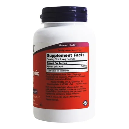 Алфа липоева киселина 250 мг / Alpha Lipoic Acid 250 mg