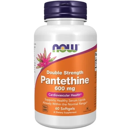 Двойна сила Пантетин 600 мг / Double Strength Pantethine 600 mg