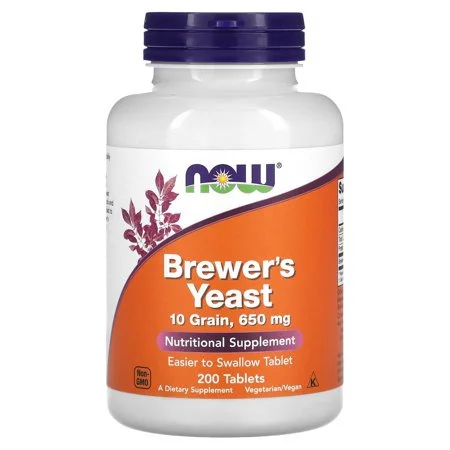 Дрожди на Brewer с 10 зърна, 650 mg / Brewer's Yeast 10 Grain, 650 mg