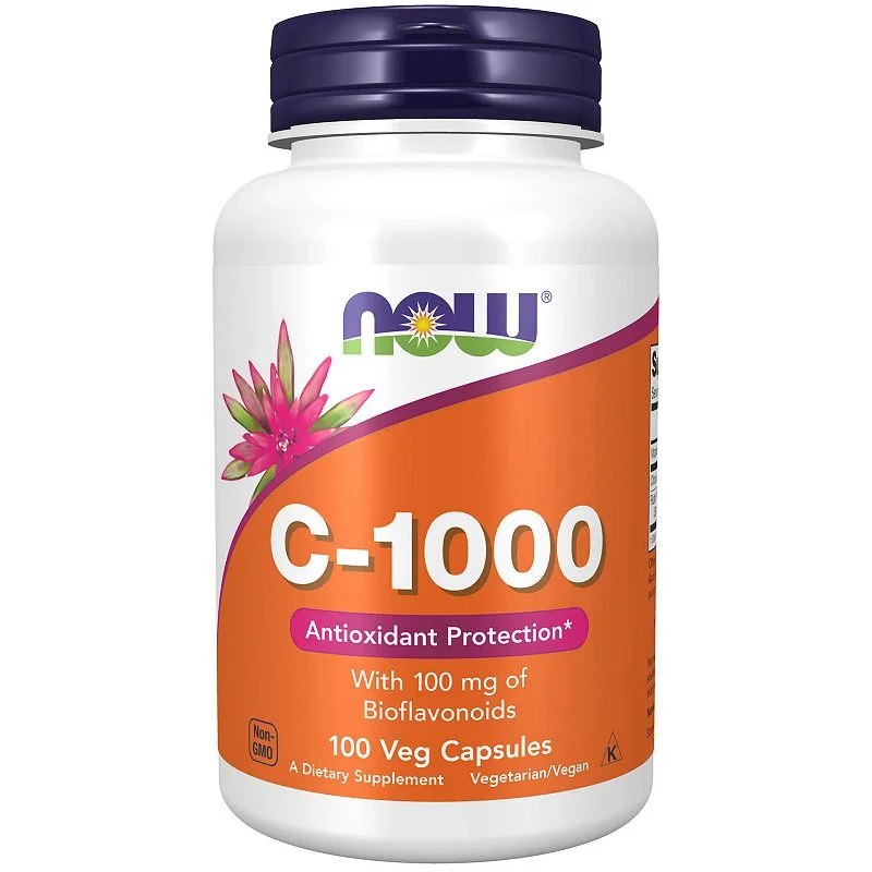 C-1000 с 100 мг биофлавоноиди / C-1000 with 100 mg of Bioflavonoids - NOW