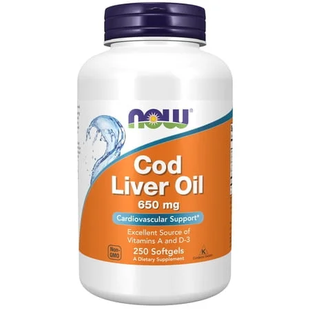 Рибено масло от черен дроб 650 мг / Cod Liver Oil 650 mg