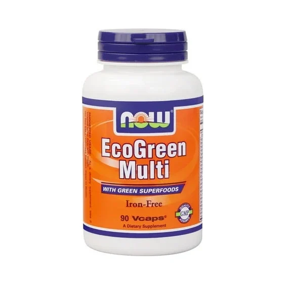 EcoGreen Мулти без желязо - NOW