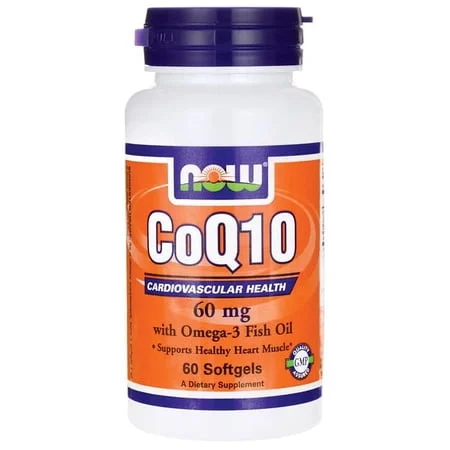 CoQ10 60 mg с рибено масло Омега-3 / CoQ10 60 mg with Omega-3 Fish Oil