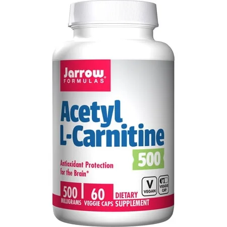 Ацетил L-Карнитин 500 мг / Acetyl L-Carnitine 500 mg - Jarrow Formulas