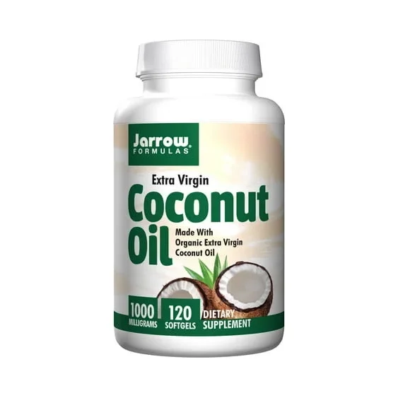 Кокосово масло Extra Virgin 1000 mg - Jarrow Formulas