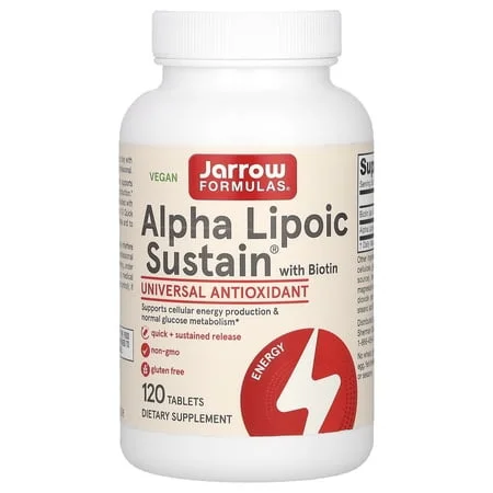 Alpha Lipoic Sustain с Биотин / Alpha Lipoic Sustain with Biotin - Jarrow Formulas