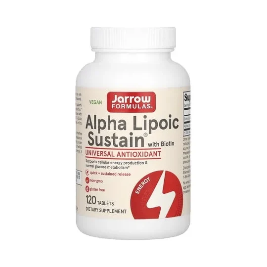 Alpha Lipoic Sustain с Биотин - Jarrow Formulas