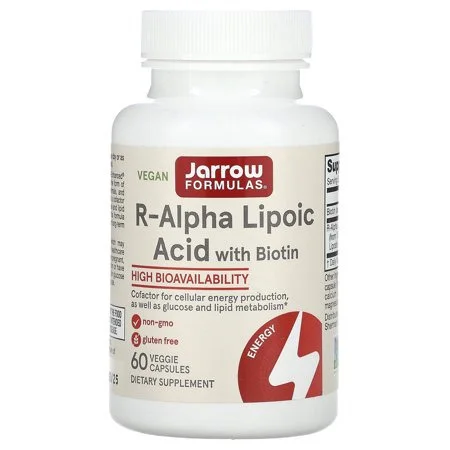 R-Алфа Липоева Киселина с Биотин / R-Alpha Lipoic Acid with Biotin - Jarrow Formulas